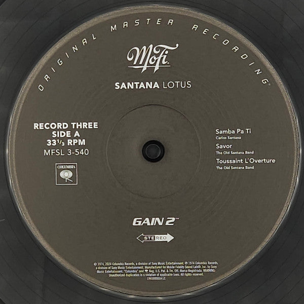 Lotus (3XLP MFSL) | Mint (M) Mint (M)-