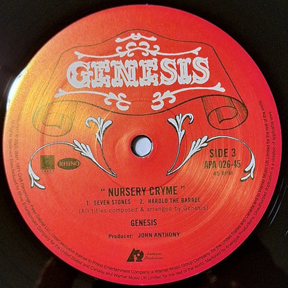 Nursery Cryme (AP - NON-NUMBERED) | Mint (M) Mint (M)-