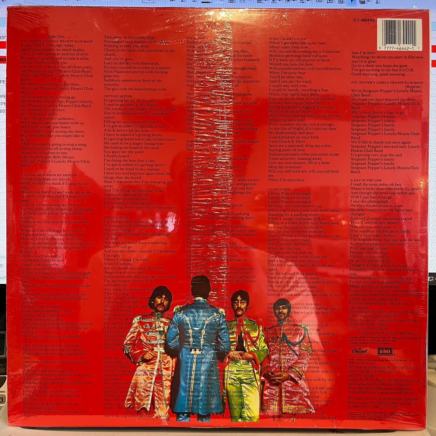 Sgt. Pepper's Lonely Hearts Club Band *SEALED/1988* | Mint (M) Mint (M)-