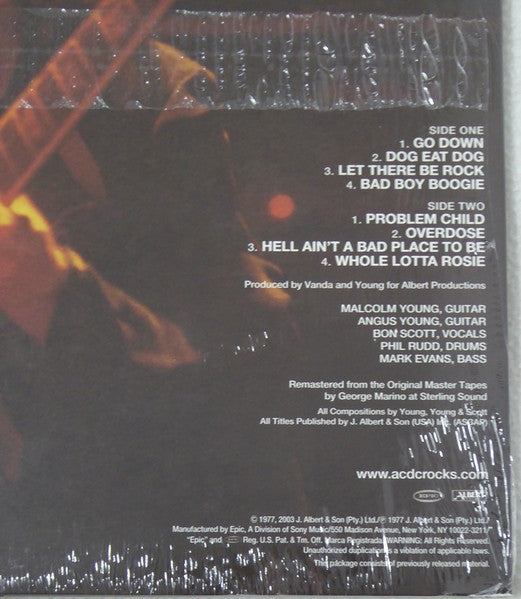 Let There Be Rock (VINYL) | Mint (M) Mint (M)-