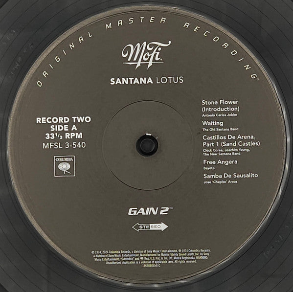 Lotus (3XLP MFSL) | Mint (M) Mint (M)-