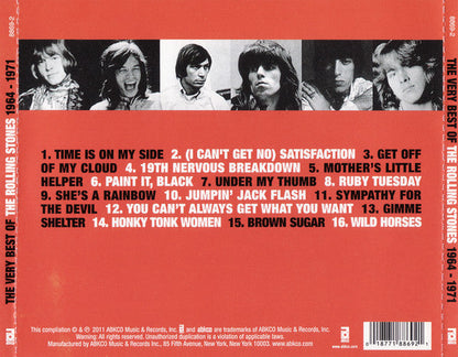 The Very Best Of The Rolling Stones 1964-1971 (CD) | Mint (M) Near Mint (NM)-