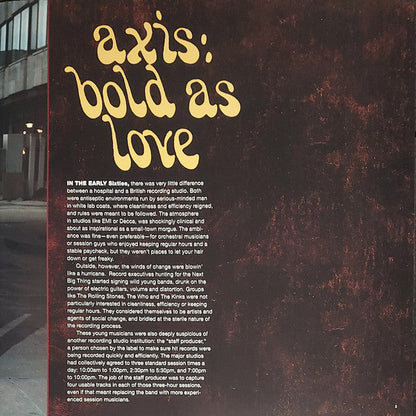 The Jimi Hendrix Experience - Axis: Bold As Love (UHQR 2xVINYL BOX SET / 45RPM) |-