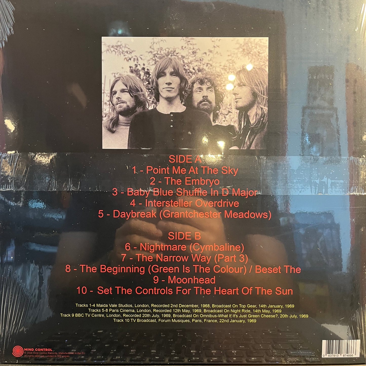 Pink Floyd - Red The Light, Dark The Night | Mint (M) Mint (M)-