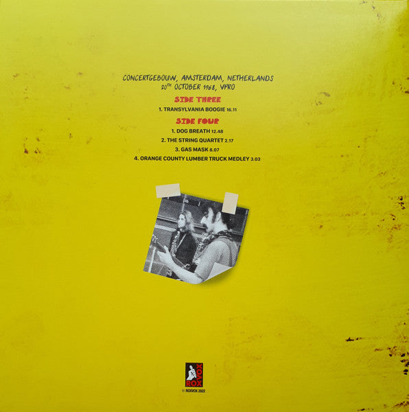 Frank Zappa - Live In Europe 1967 To 1970 (6XLP BOX* | Mint (M) Mint (M)-
