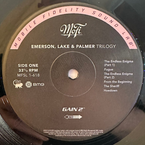 Emerson, Lake & Palmer - Trilogy (MFSL VINYL) | Mint (M) Mint (M)-