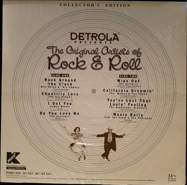 Various - Detrola Presents The Original Artists Of Rock & Roll (VINYL) | Mint (M) Mint (M)-