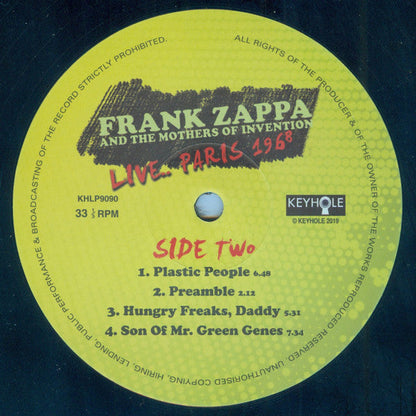 Frank Zappa - Live.. Paris 1968 | Mint (M) Mint (M)-