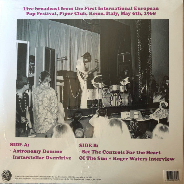 Pink Floyd - Broadcast In Rome, Italy May 6th, 1968 (VINYL) |-
