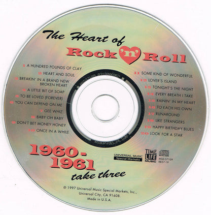 The Heart Of Rock 'N' Roll - 1960-1961 Take Three *CD* | Mint (M) Mint (M)-