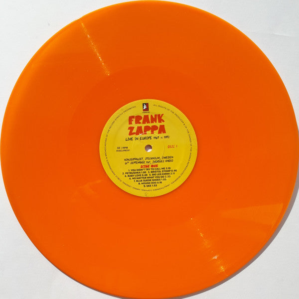 Frank Zappa - Live In Europe 1967 To 1970 (6XLP BOX* | Mint (M) Mint (M)-