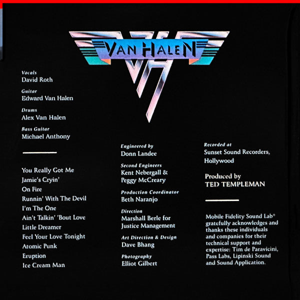 Van Halen *MFSL/SACD* | Mint (M) Mint (M)-