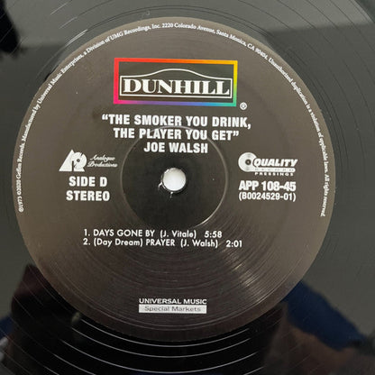 Joe Walsh - The Smoker You Drink, The Player You Get | Mint (M) Mint (M)-