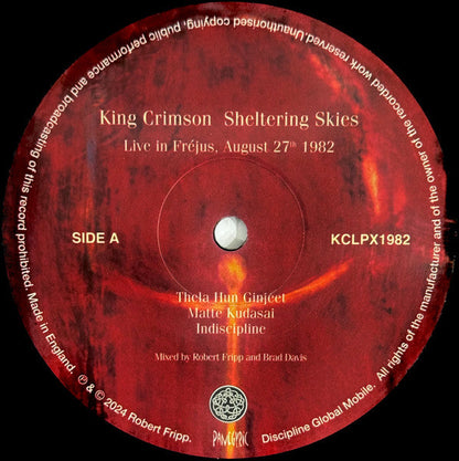 Sheltering Skies (Live In Fréjus, August 27th 1982) (VINYL) | Mint (M) Mint (M)-
