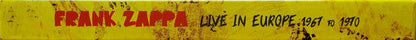 Frank Zappa - Live In Europe 1967 To 1970 (6XLP BOX* | Mint (M) Mint (M)-