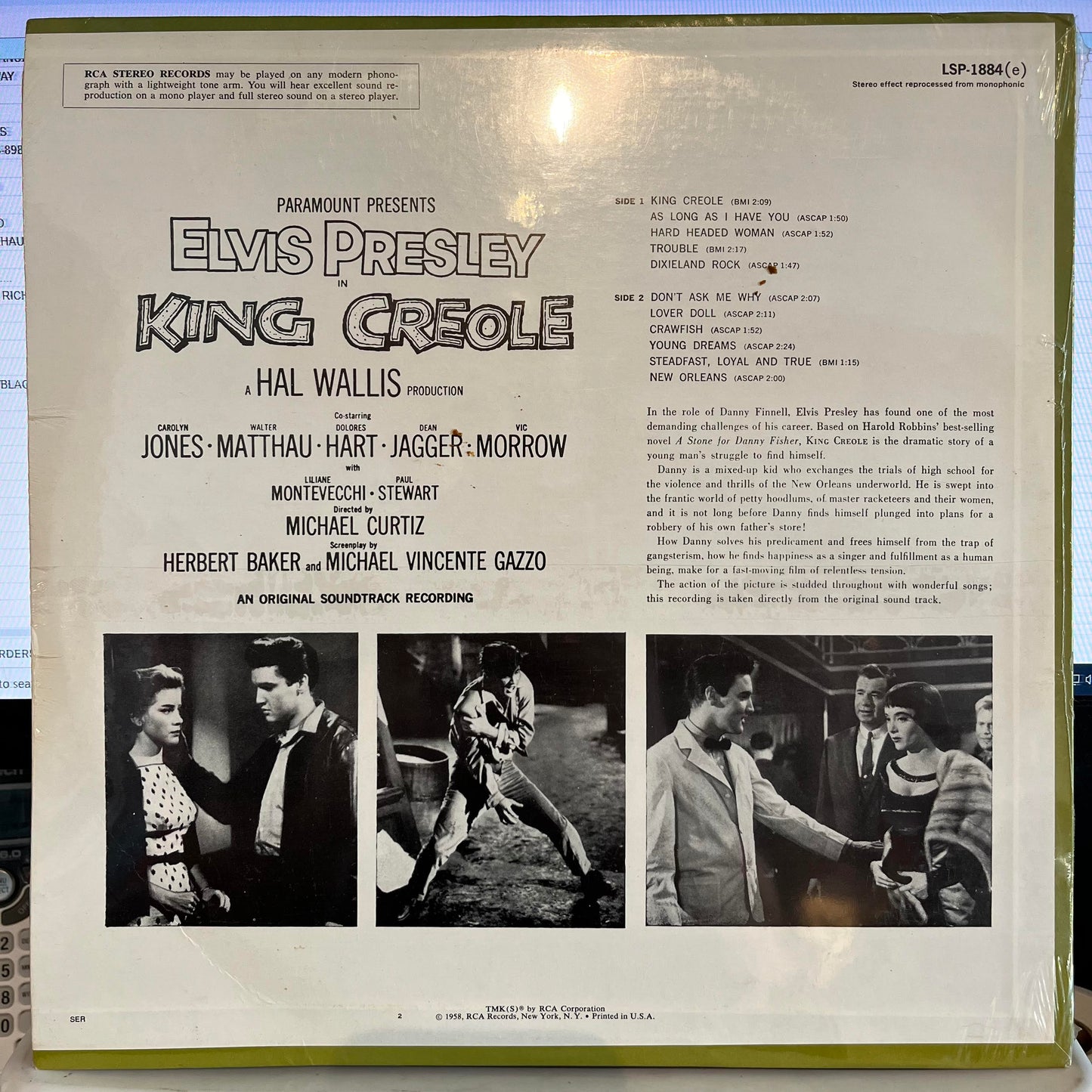 King Creole *1977/BLACK LABEL* | Mint (M) Near Mint (NM)-