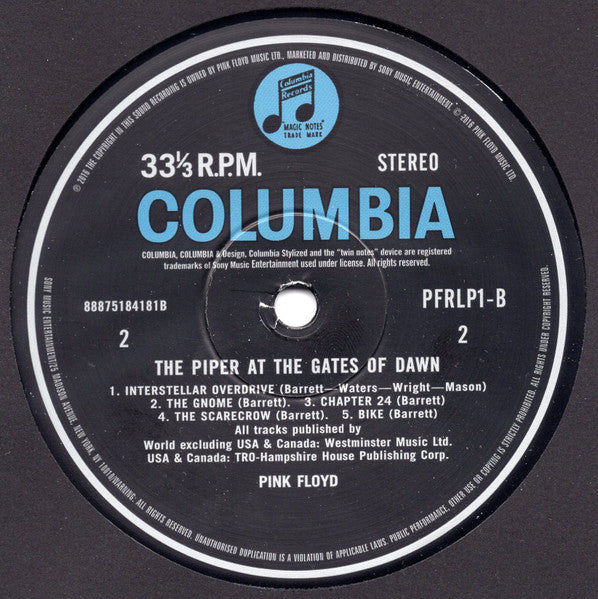 Pink Floyd - The Piper At The Gates Of Dawn (VINYL) | Mint (M) Mint (M)-