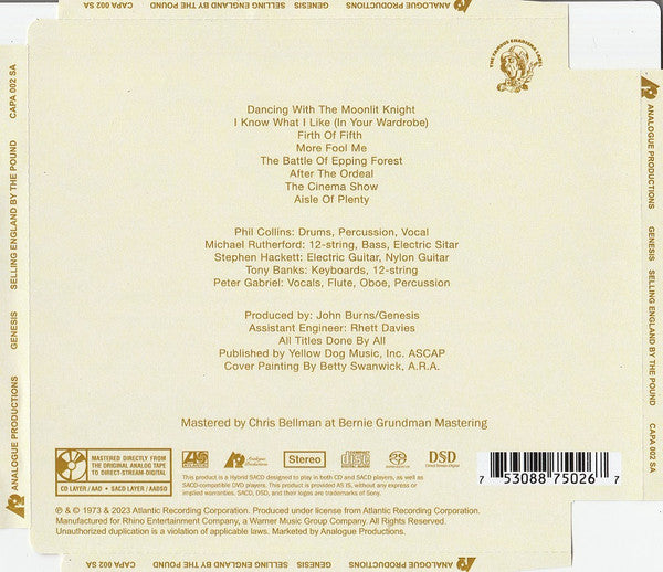 Genesis - Selling England By The Pound (SACD) | Mint (M) Mint (M)-