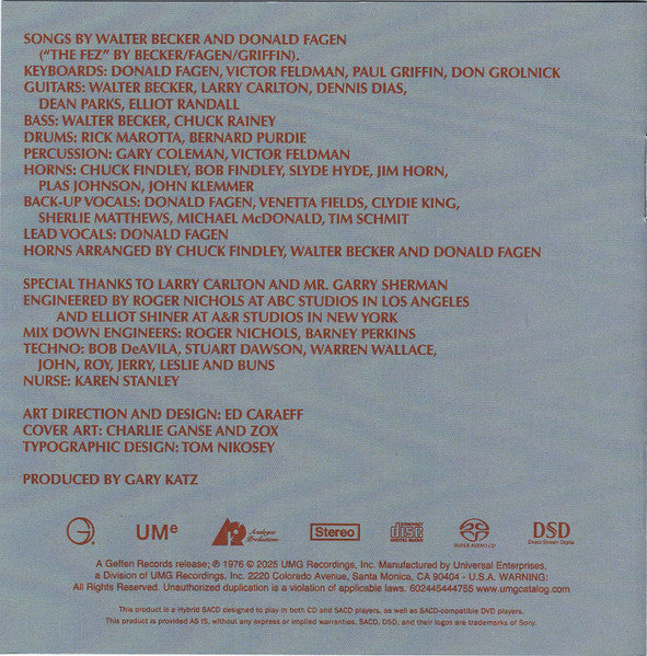 Steely Dan - The Royal Scam (SACD) |-