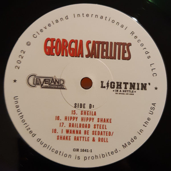 The Georgia Satellites - Lightnin' In A Bottle (The Official Live Album)(2xVINYL) | Mint (M) Mint (M)-
