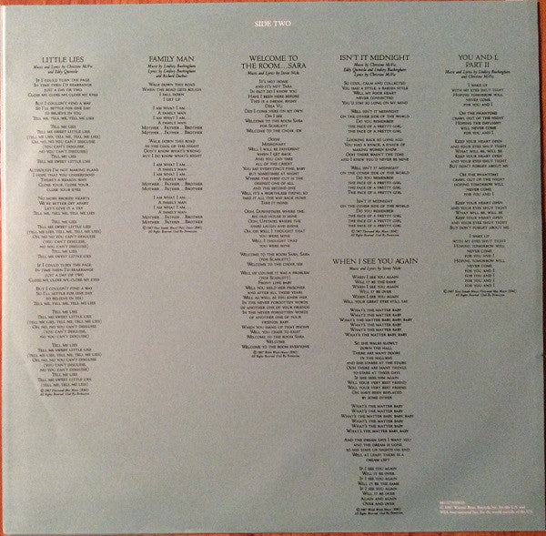 Fleetwood Mac - Tango In The Night (180 GRAM VINYL) | Mint (M) Mint (M)-