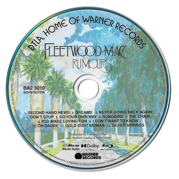Fleetwood Mac - Rumours (BLU-RAY DISC) |-