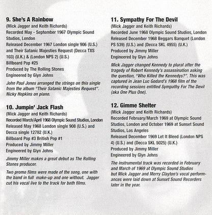 The Very Best Of The Rolling Stones 1964-1971 (CD) | Mint (M) Near Mint (NM)-