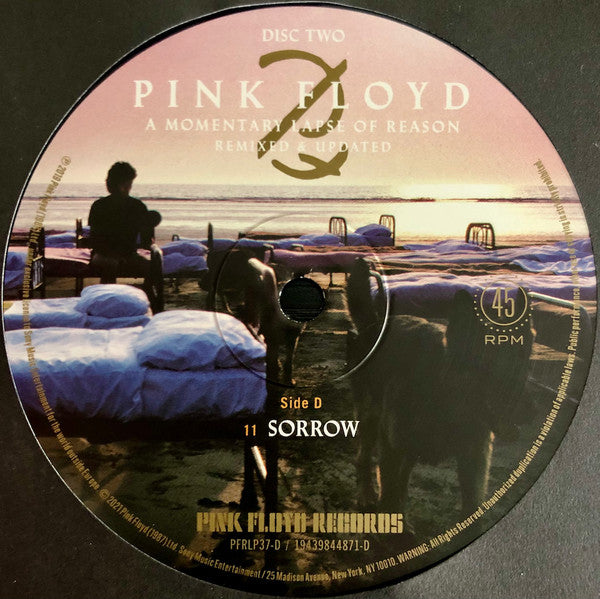 A Momentary Lapse Of Reason (Remixed & Updated) *LIGHT CREASE* (2xVINYL) | Mint (M) Excellent+ (EX+)-