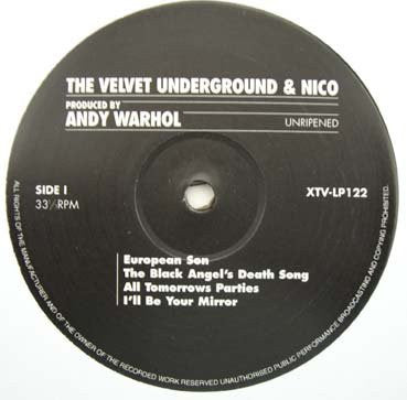 The Velvet Underground - Unripened (VINYL LP UNO) | NEW-