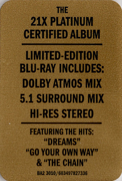 Fleetwood Mac - Rumours (BLU-RAY DISC) |-