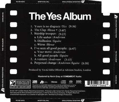 The Yes Album (SACD) | Mint (M) Mint (M)-