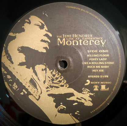 The Jimi Hendrix Experience - Live At Monterey (180G VINYL - IMPORT) | Mint (M) Mint (M)-