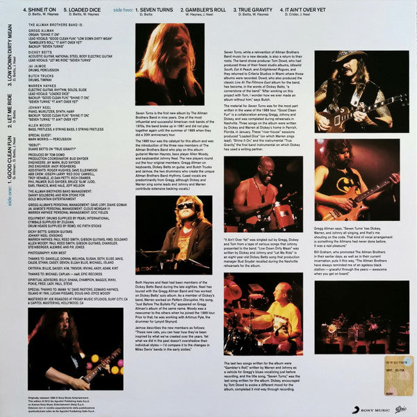 Seven Turns (VINYL) | Mint (M) Mint (M)-