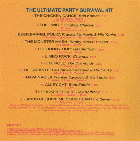 The Ultimate Party Survival Kit *CD* | Mint (M) Mint (M)-