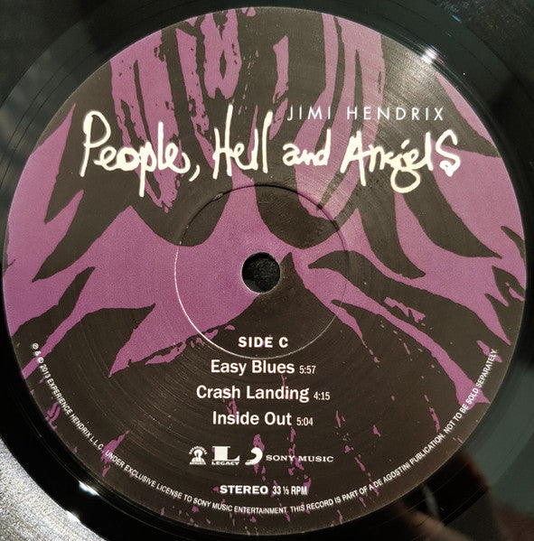 Jimi Hendrix - People, Hell And Angels (180G 2xVINYL - IMPORT) | Mint (M) Mint (M)-