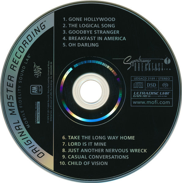 Breakfast In America (SACD - MFSL) | Mint (M) Mint (M)-