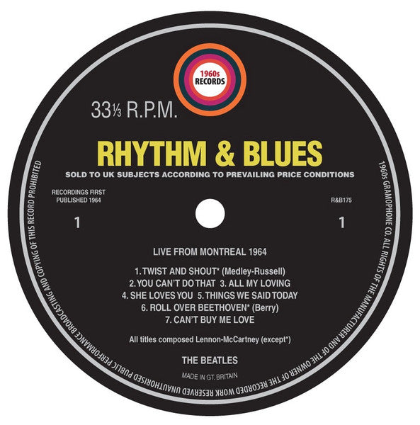 The Beatles - Live From Canada 1964: Montréal September 8th (VINYL) |-