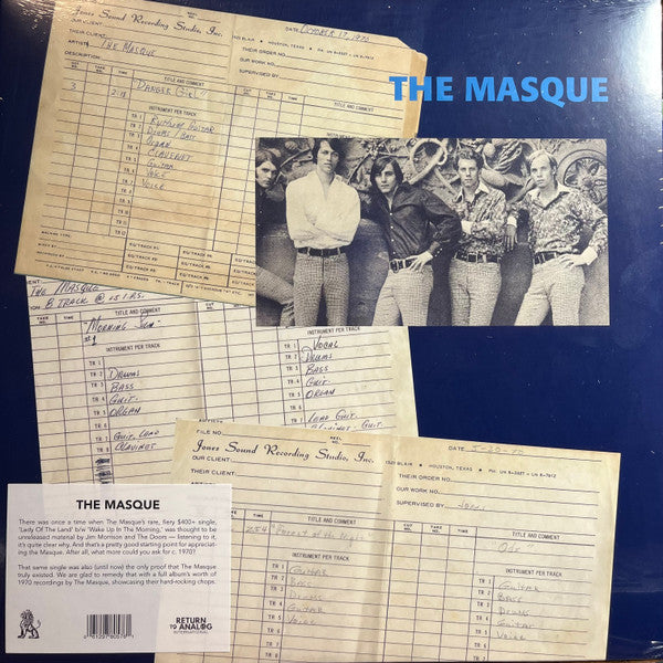 The Masque (2) - Who Are You? (VINYL)*DISCOUNTED* |-
