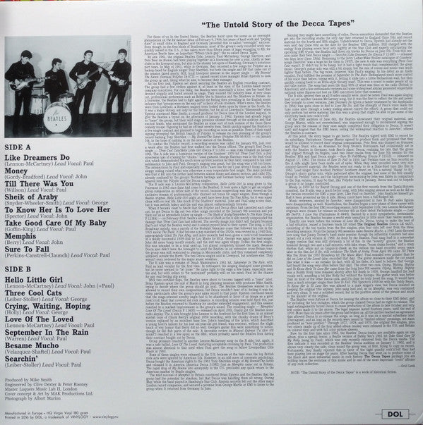 The Beatles - The Decca Tapes | Mint (M) Mint (M)-
