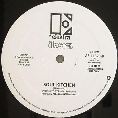 The Doors - Riders On The Storm / Soul Kitchen | Mint (M) Mint (M)-