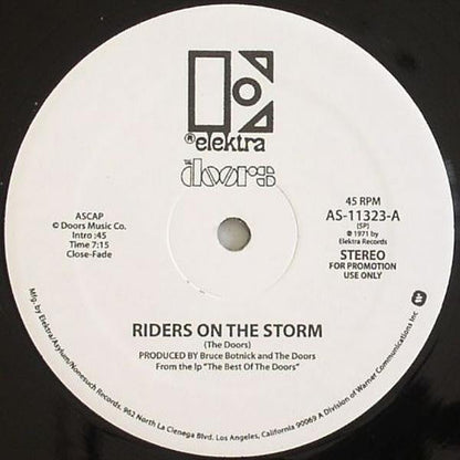 The Doors - Riders On The Storm / Soul Kitchen | Mint (M) Mint (M)-