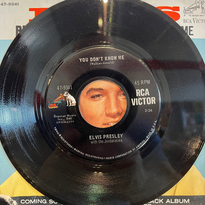 Elvis Presley - Big Boss Man / You Don't Know Me *INDIANAPOLIS* | Excellent (EX) Very Good Plus (VG+)--