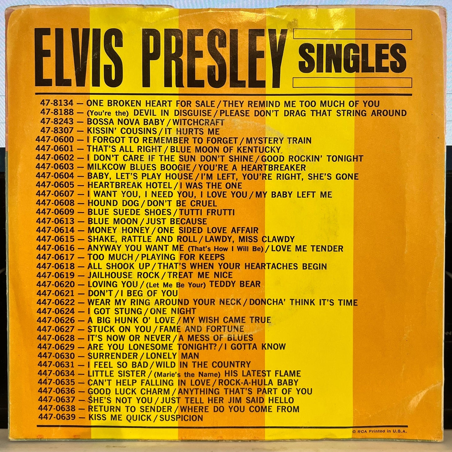 Elvis Presley - Good Rockin' Tonight / I Don't Care If The Sun Don't Shine | Excellent (EX) Excellent (EX)--