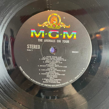 The Animals - The Animals On Tour (VINYL) | Excellent+ (EX+) Excellent (EX)--