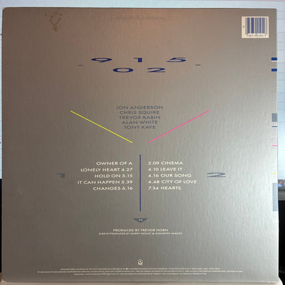 Yes - 90125 (VINYL) | Excellent+ (EX+) Excellent (EX)--
