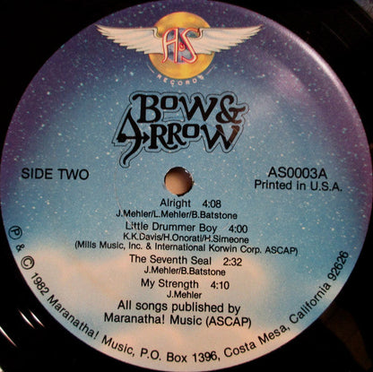 John Mehler - Bow & Arrow (VINYL) | Excellent+ (EX+) Very Good Plus (VG+)--