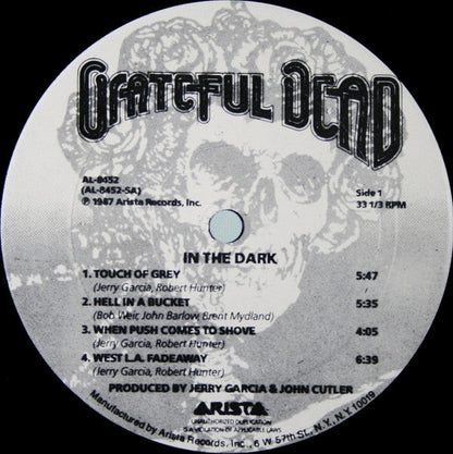 The Grateful Dead - In The Dark (VINYL) | Excellent+ (EX+) Excellent (EX)-