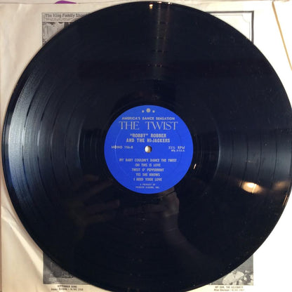 Robby Robber & The Hi-Jackers - The Twist (VINYL) | Excellent+ (EX+) Very Good Plus (VG+)--