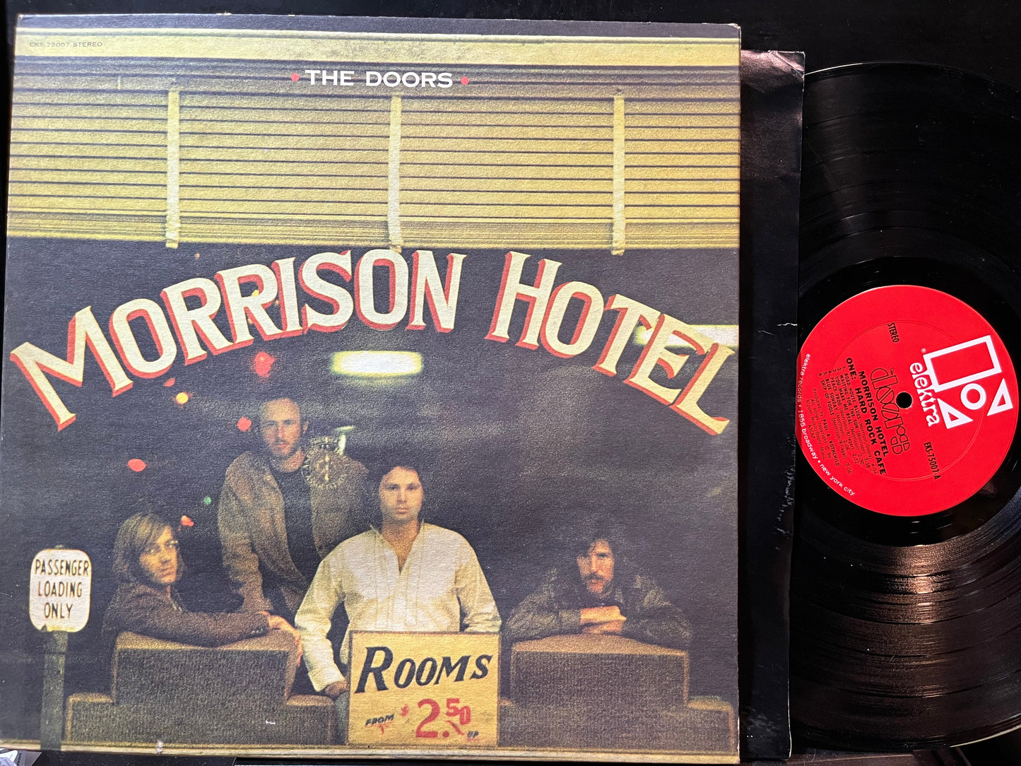 The Doors - Morrison Hotel (VINYL) | Excellent+ (EX+) Very Good Plus (VG+)--