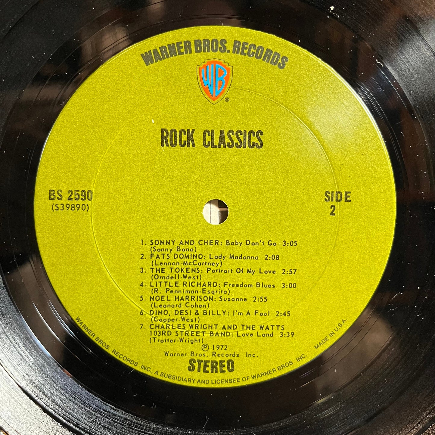 Various - Rock Classics (VINYL) | Excellent+ (EX+) Excellent (EX)--